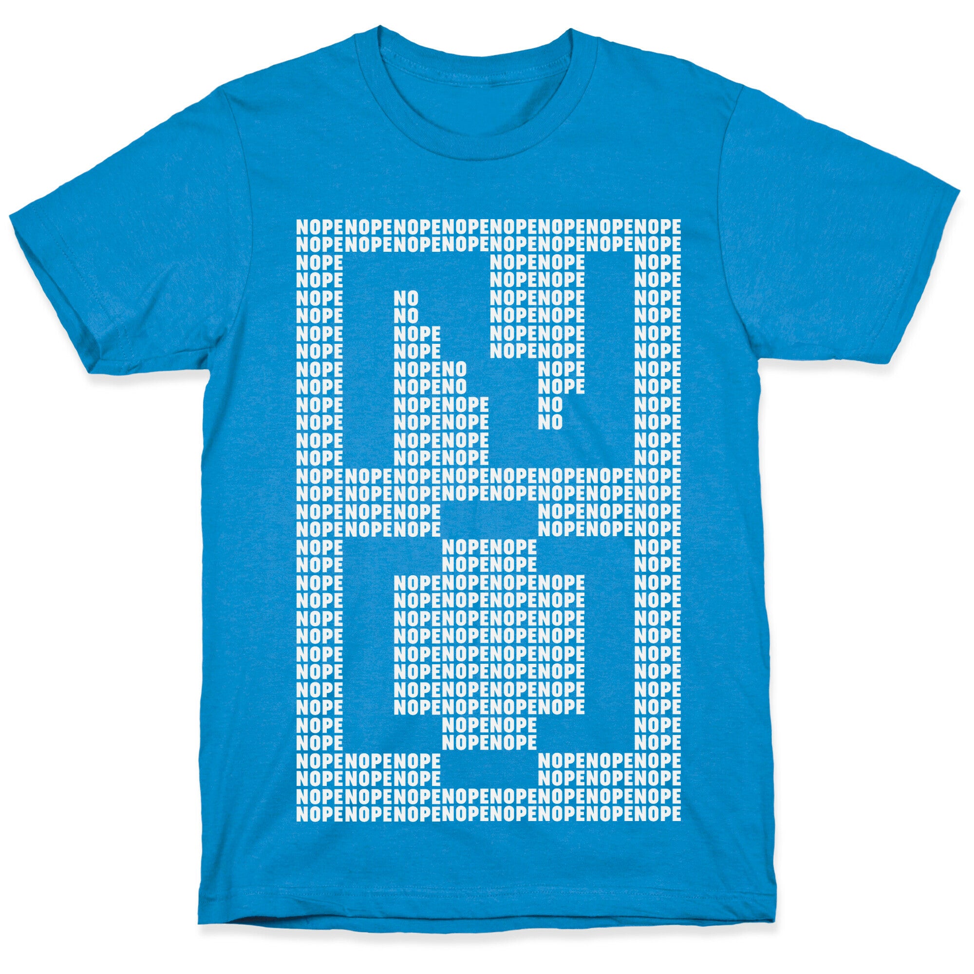 Nope Ascii Art T-Shirt